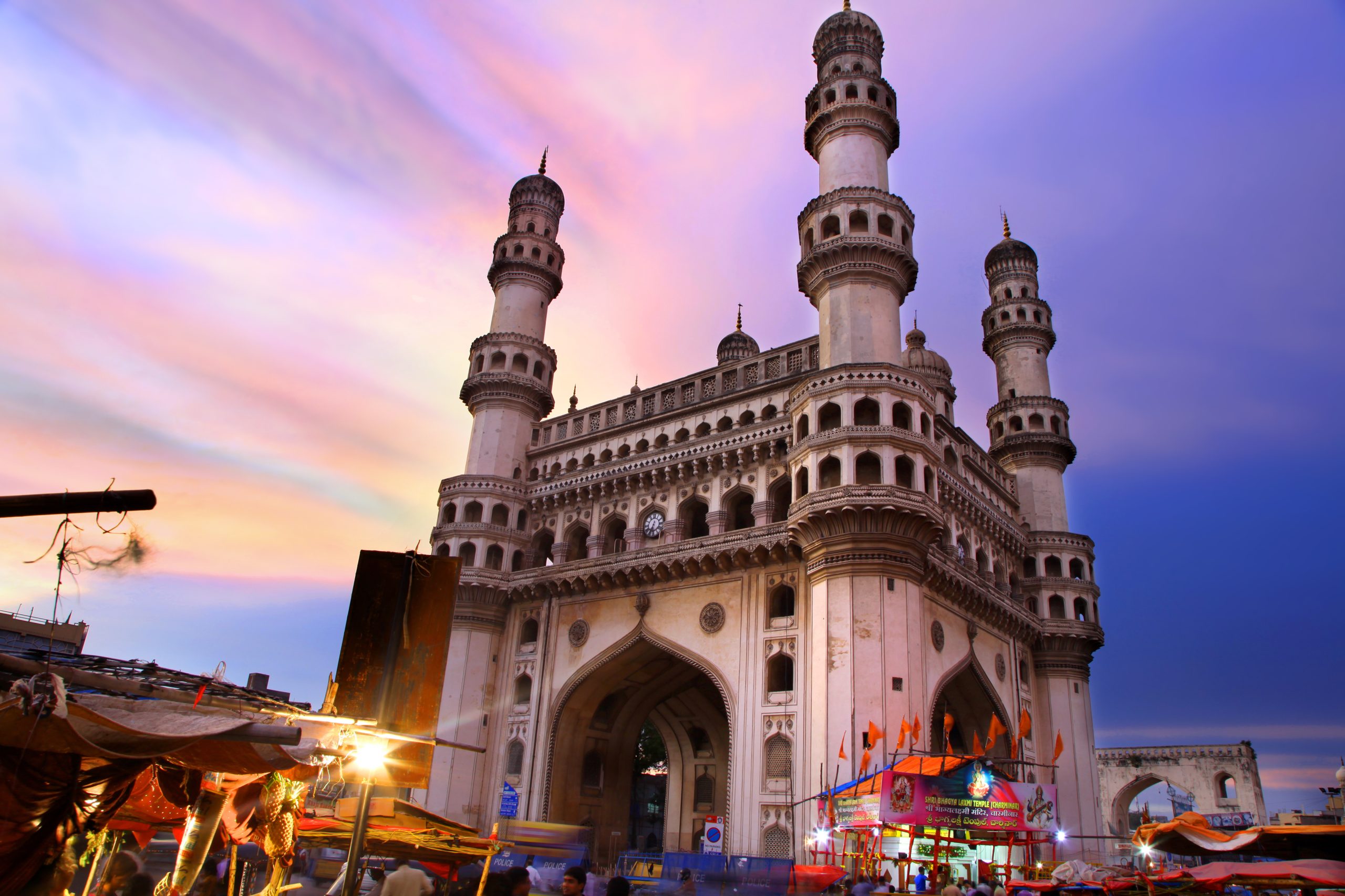 400 Year old historic Charminar in Hyderabad India